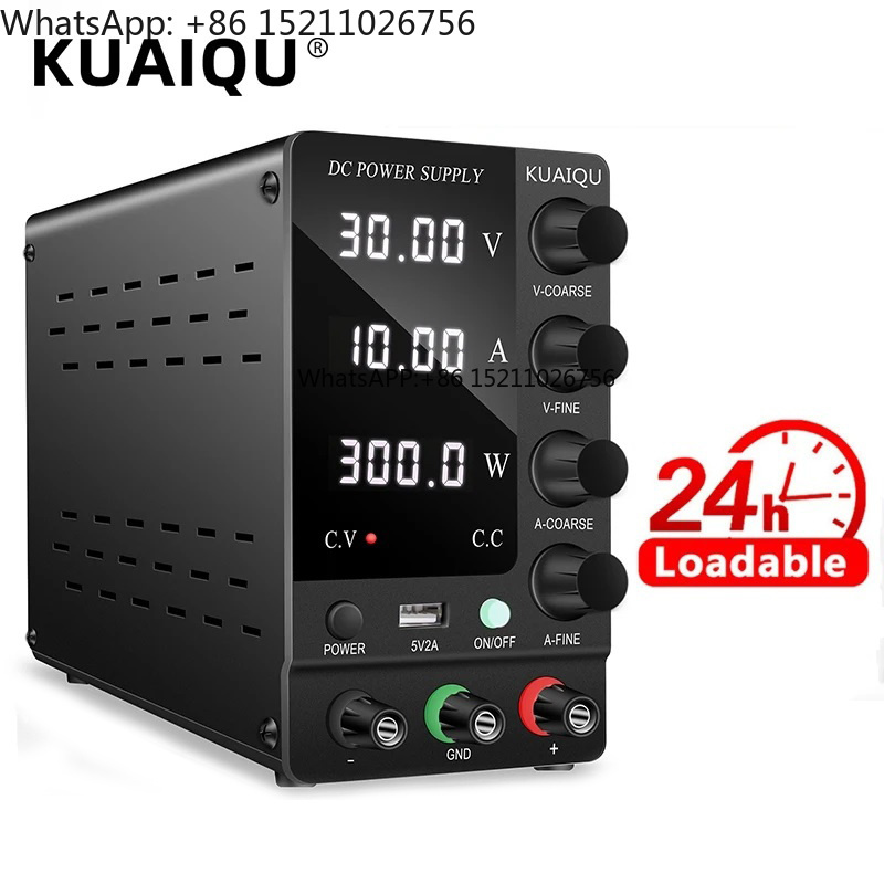 High Precision Dc Power Supply 30V 10A - NICE-POWER SPS-C3010 Nero 30V 10A Alimentatore