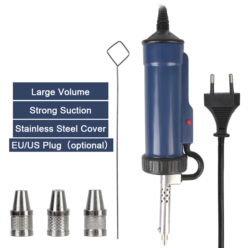 Desoldering Pump Electric Vacuum Station - Aspirapolvere a ventosa in stagno con