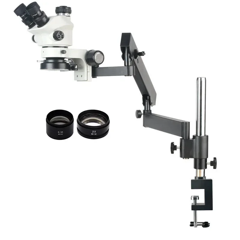 Articulating Arm Boom Stand Microscope - Nuovo Microscopio Stereo Trinoculare 2026 con