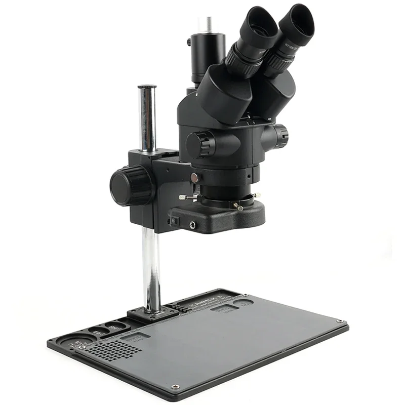 Trinocular Stereo Microscope 7X-45X - Set di microscopi trinoculari per microscopio