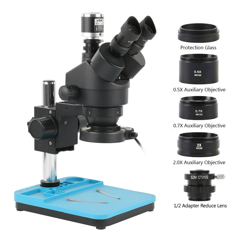 Microscopio stereo trinoculare - Simul-Focal Industrial Microscope 4K Hdmi recensione e prezzo