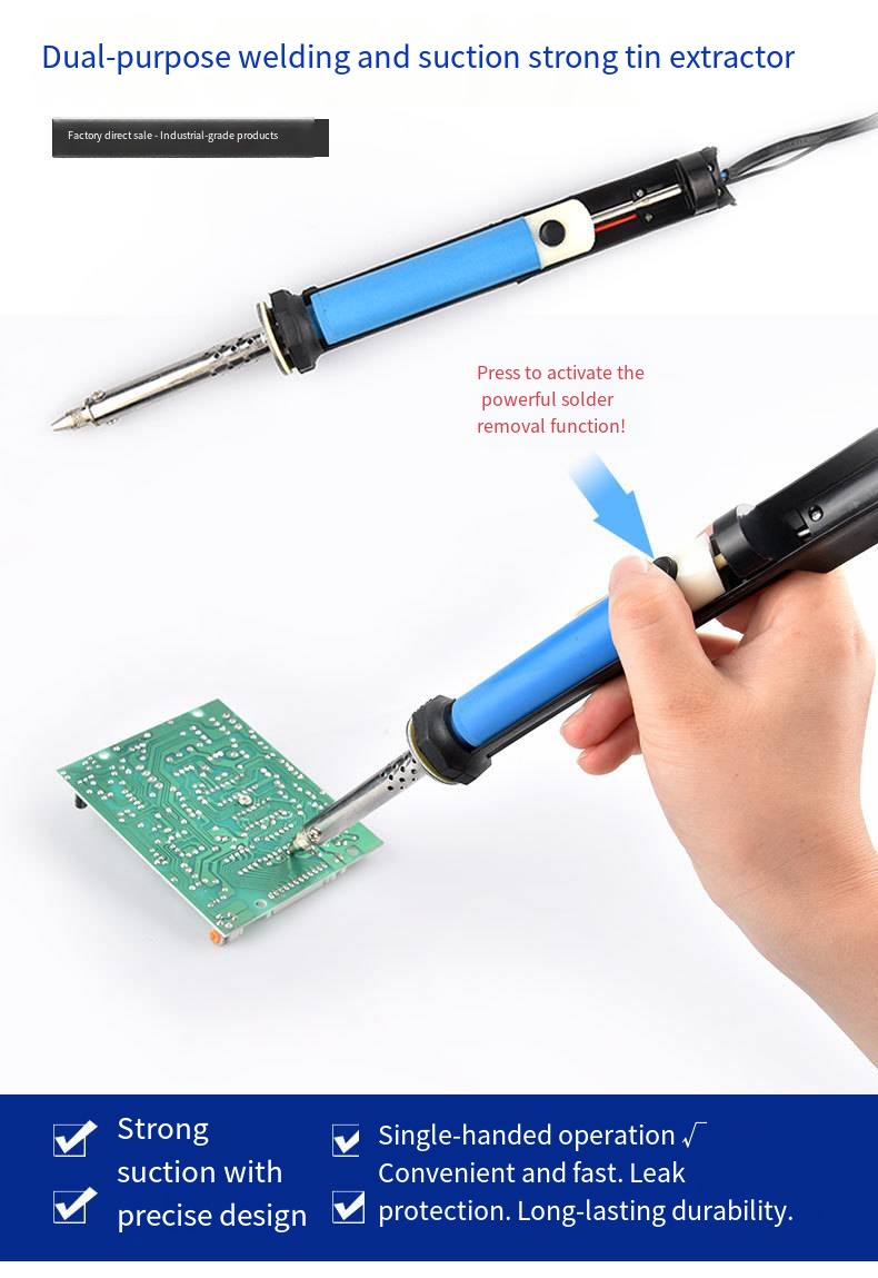 Penna Aspirante Elettrica per  - Desoldering Pump Electric Vacuum Station recensione e prezzo
