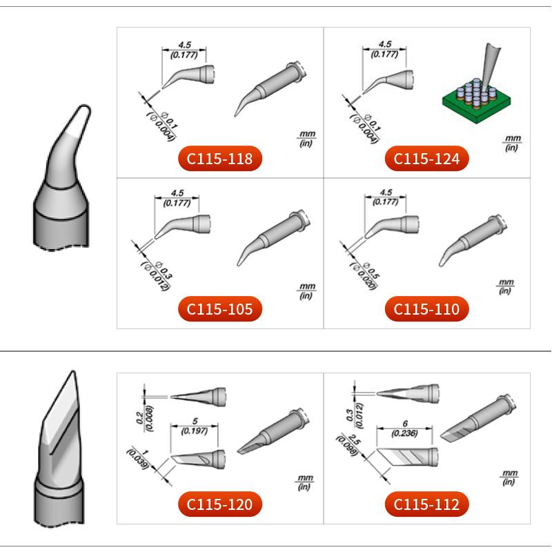 Cartucce originali JBC C115 Pu - C115 Nano Soldering Iron Station recensione e prezzo