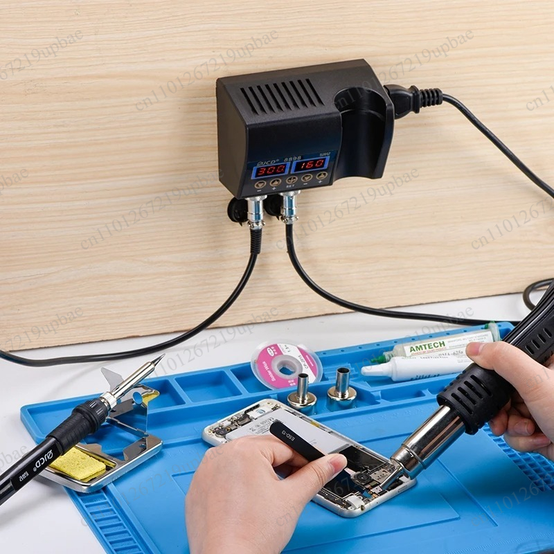 8898 Stazione di Saldatura Dig - 2 In 1 Soldering Rework Station 750W recensione e prezzo
