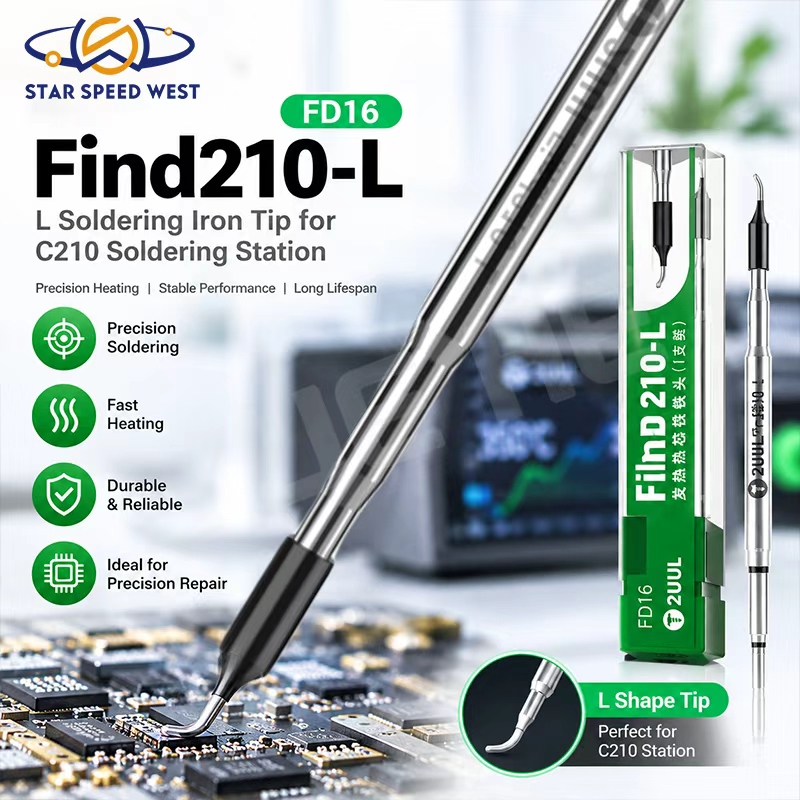 Punta per saldatore 2UUL FD16  - C210 Precision Soldering Station recensione e prezzo