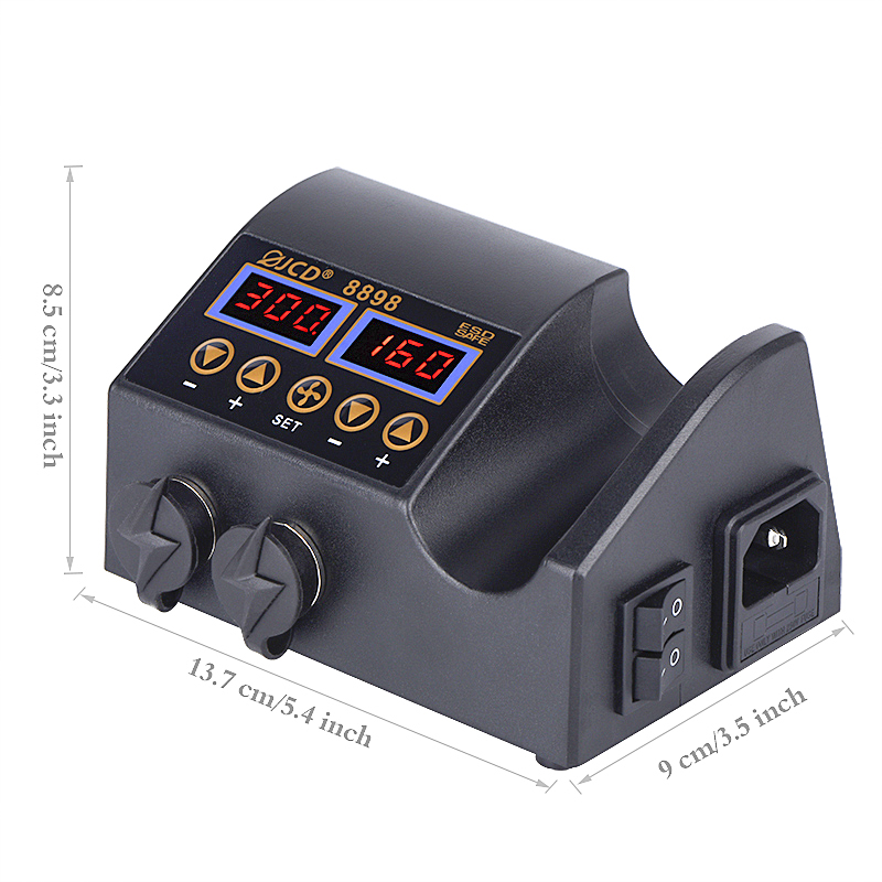 JCD 8898‑16 750W Stazione di S - 2 In 1 Soldering Rework Station 750W recensione e prezzo