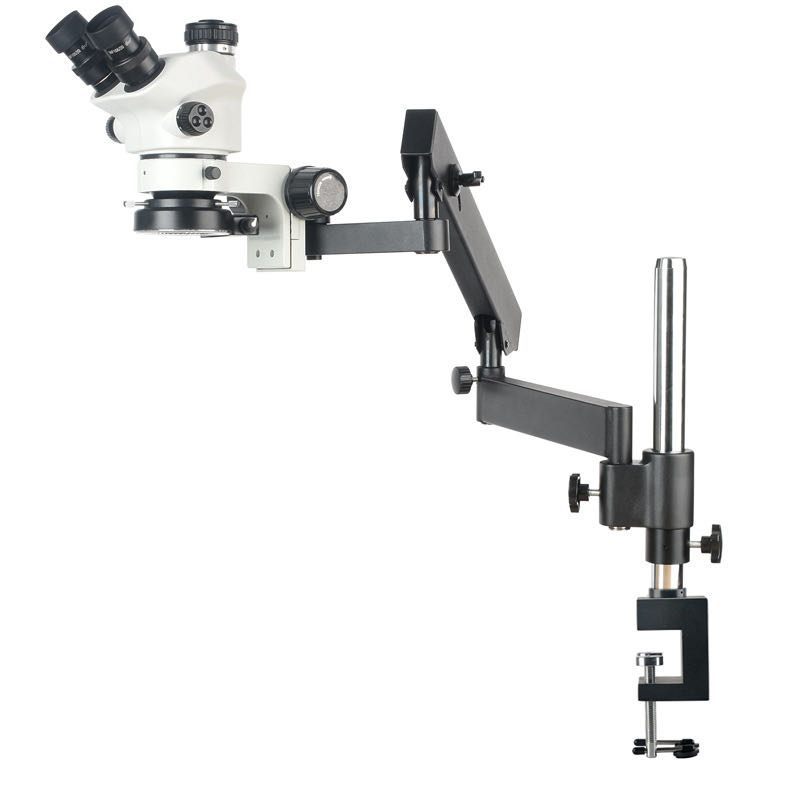 Microscopio stereo trinoculare - Articulating Arm Boom Stand Microscope recensione e prezzo