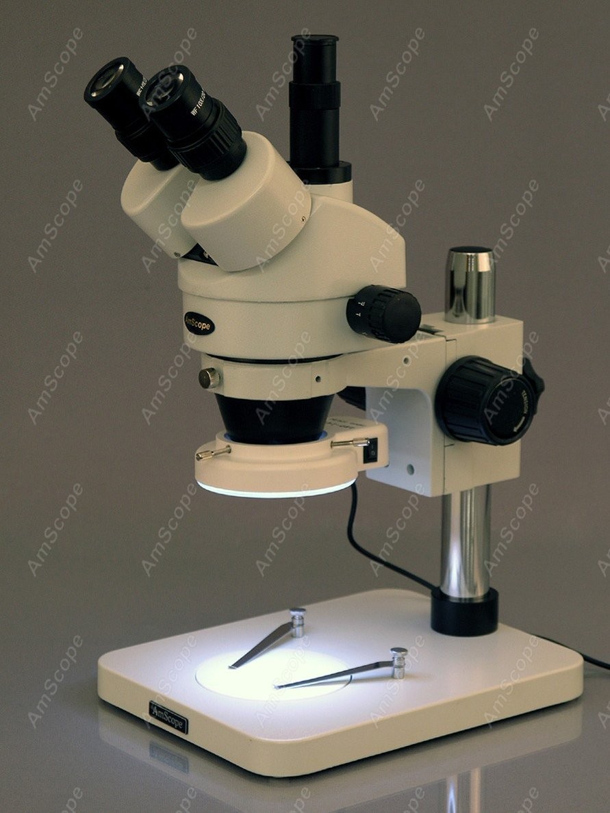 Microscopio Stereo Trinoculare - Trinocular Stereo Microscope 7X-45X recensione e prezzo